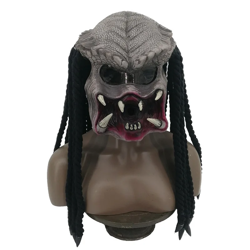 Halloween Alien Wars Iron Warrior Mask Horror Predator Helmet Party Role Playing Mask