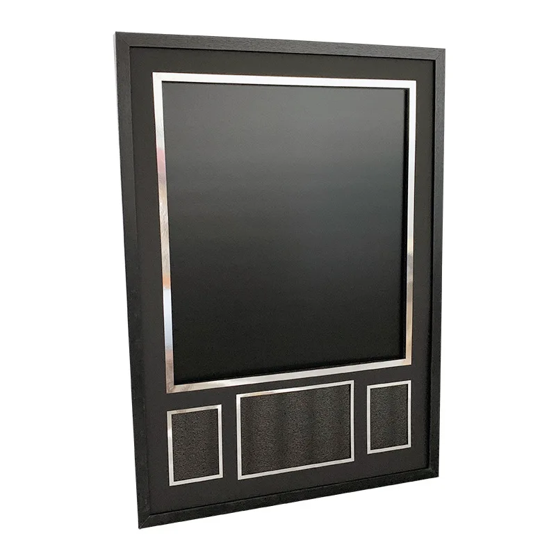 Custom 16x20 inch black Box Gifts Football Shirt Frame jersey wall display case 3D art shadow box frame