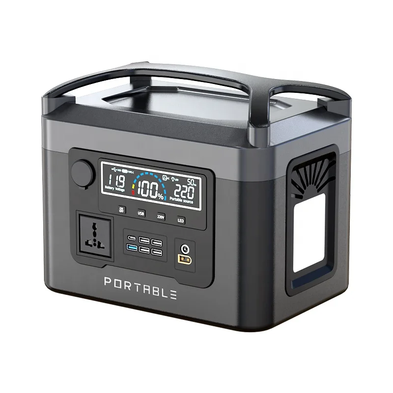 1200W lithium iron phosphate household power outage emergency self-drive travel stalls outdoor energy storage mobile power