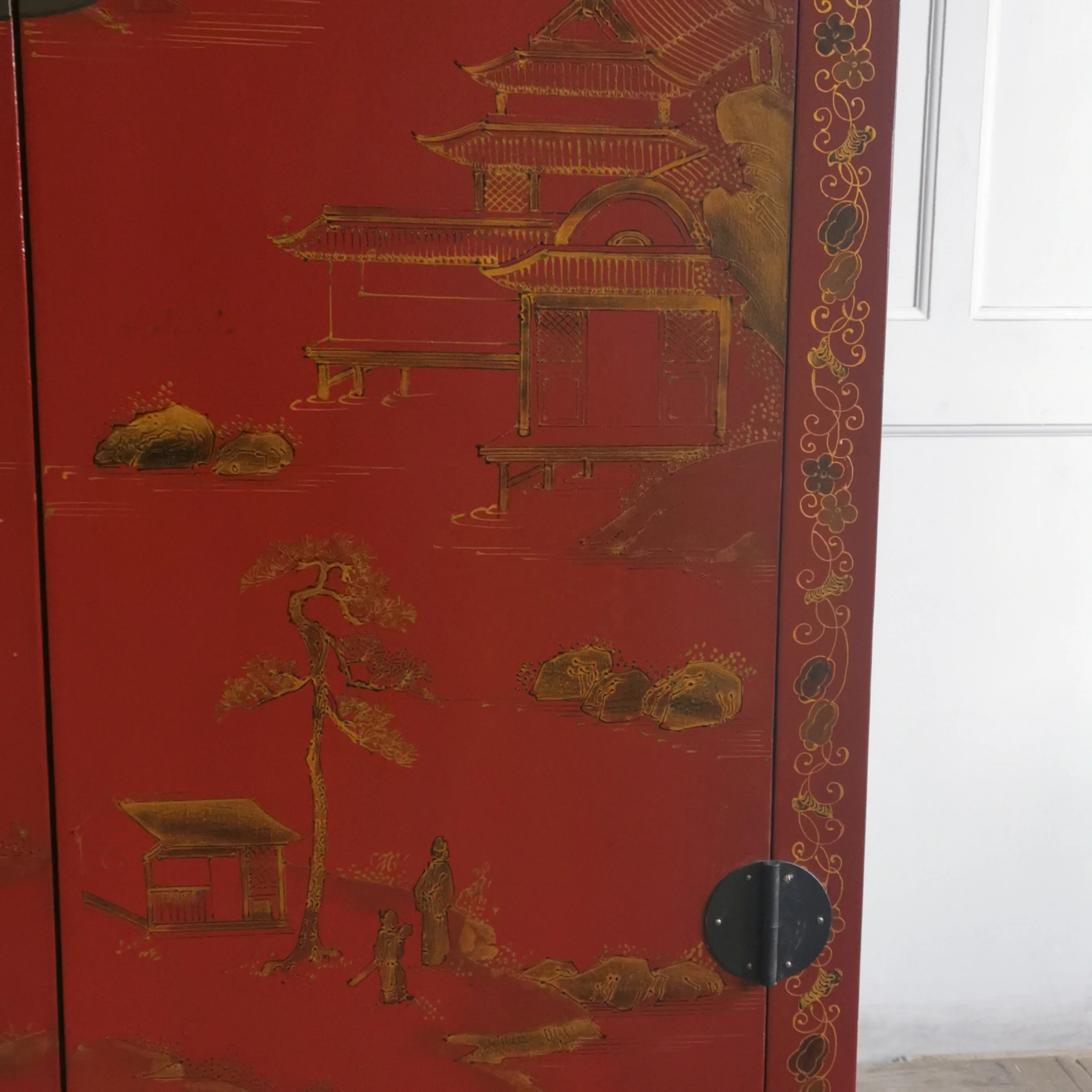 wood painted  chinese antique reproduction furniture