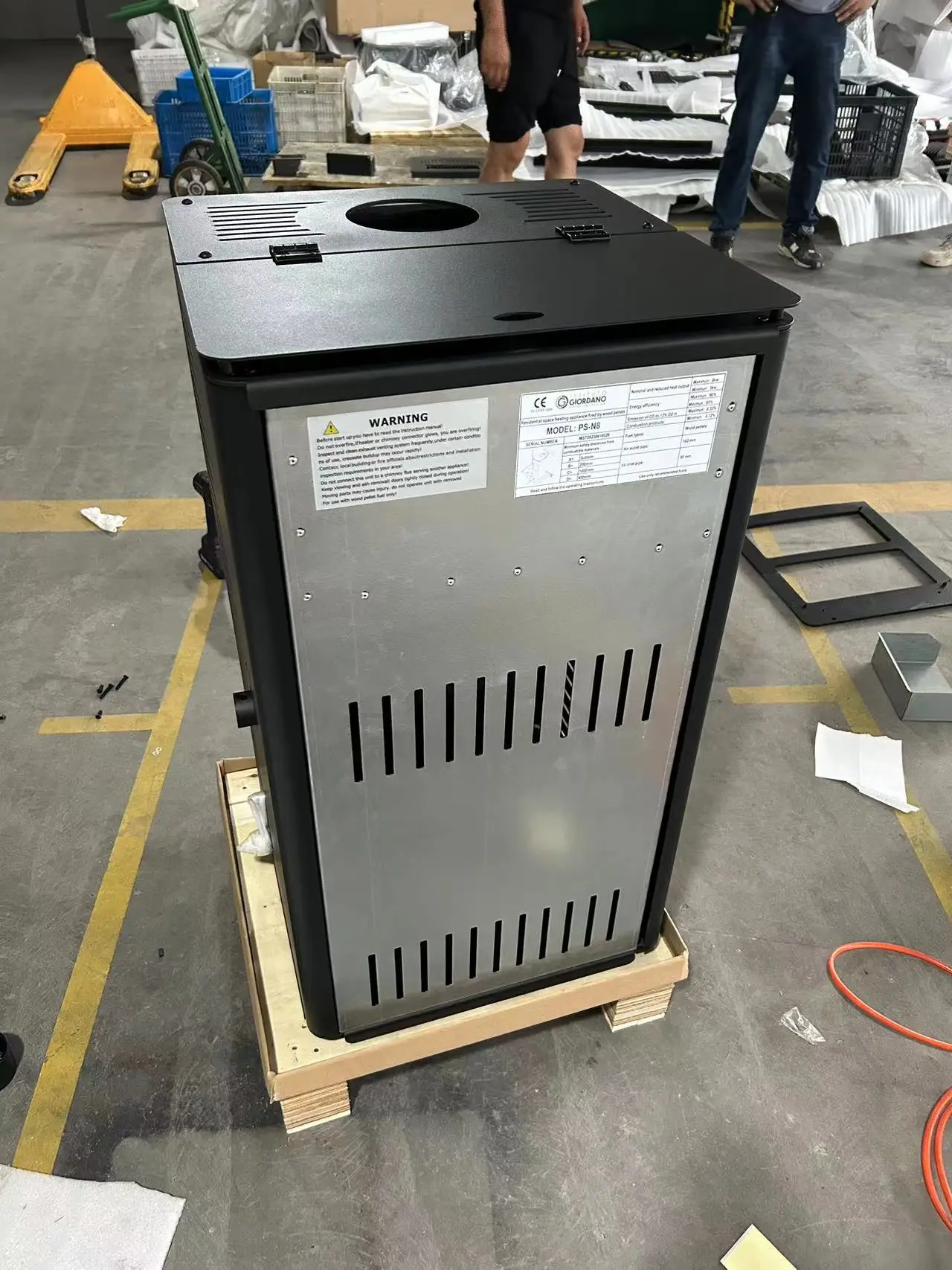 European Hot Sale Pellet Heater Biomass Wood Burning Stoves Without Electricity