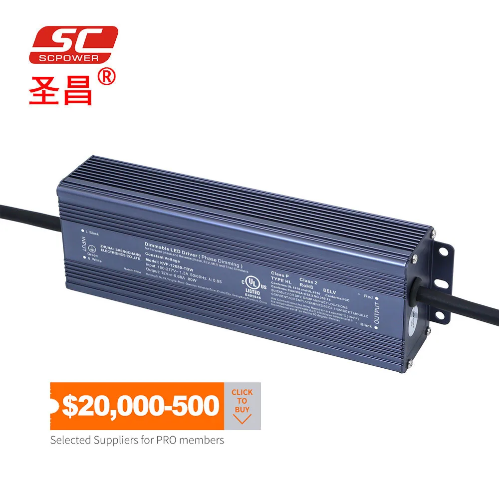  12V 24V DC выход 25 30 Вт 50 60 75 80 90 100 120W 150W 200W 300W 320W 360W 400W ТРИАК Диммируемый СИД драйвер