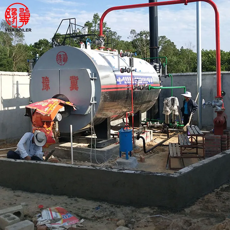 2 3 4 6 8 12 15 20 Ton Waste Oil Burner 3T/H 3000Kg 3 Ton Low Pressure Natural Gas Steam Boiler