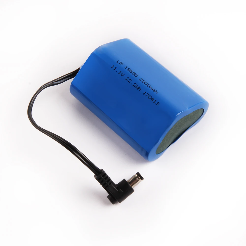 11 1 V 2000mah перезаряжаемый литий-ионный аккумулятор 3s