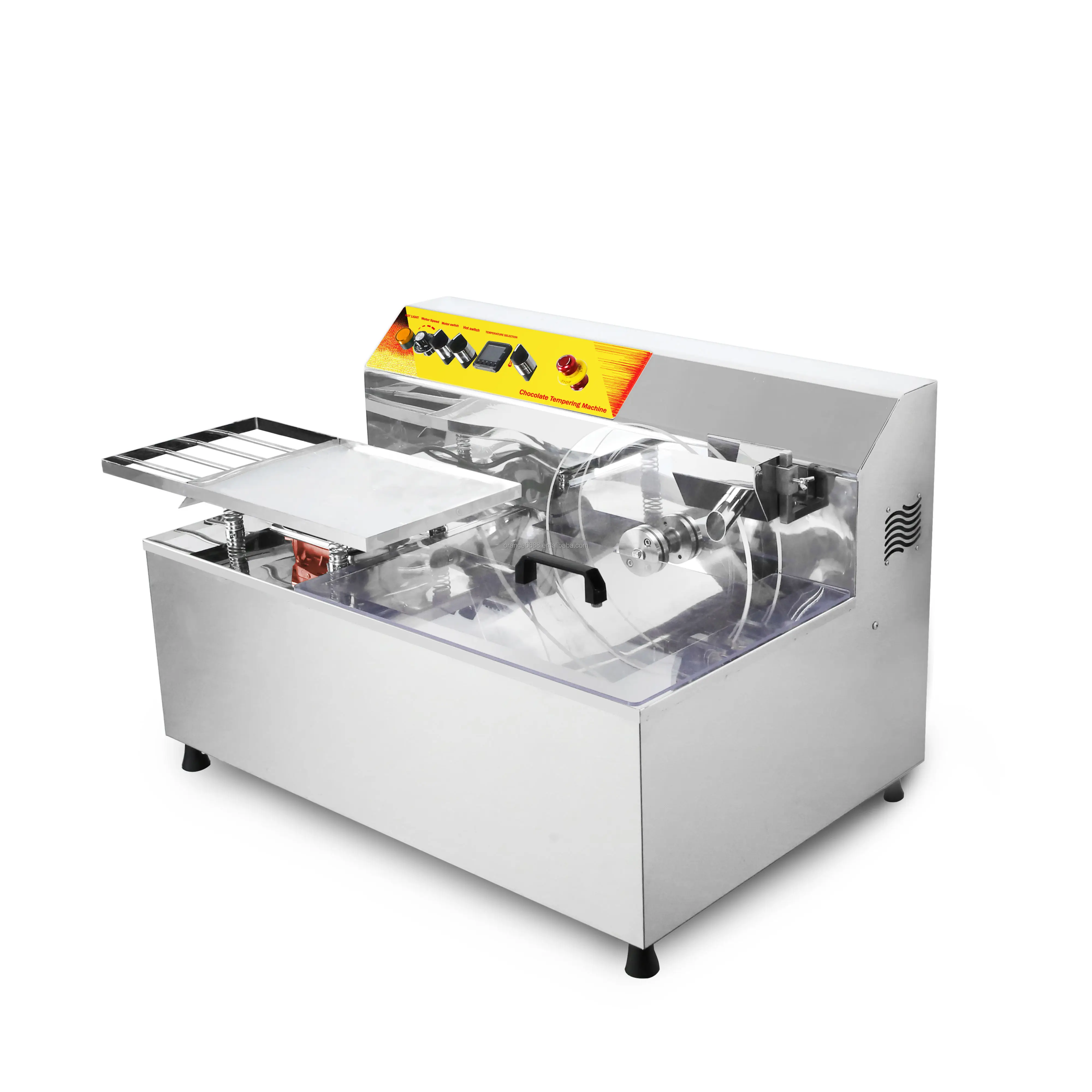 Multi-Function Chocolate Melting Tempering Coating Making Machine Vibration Table Molding Melting Machine