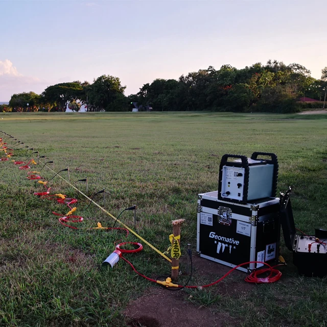 2D 3D geological exploration equipment that detects metallic and non-metallic minerals