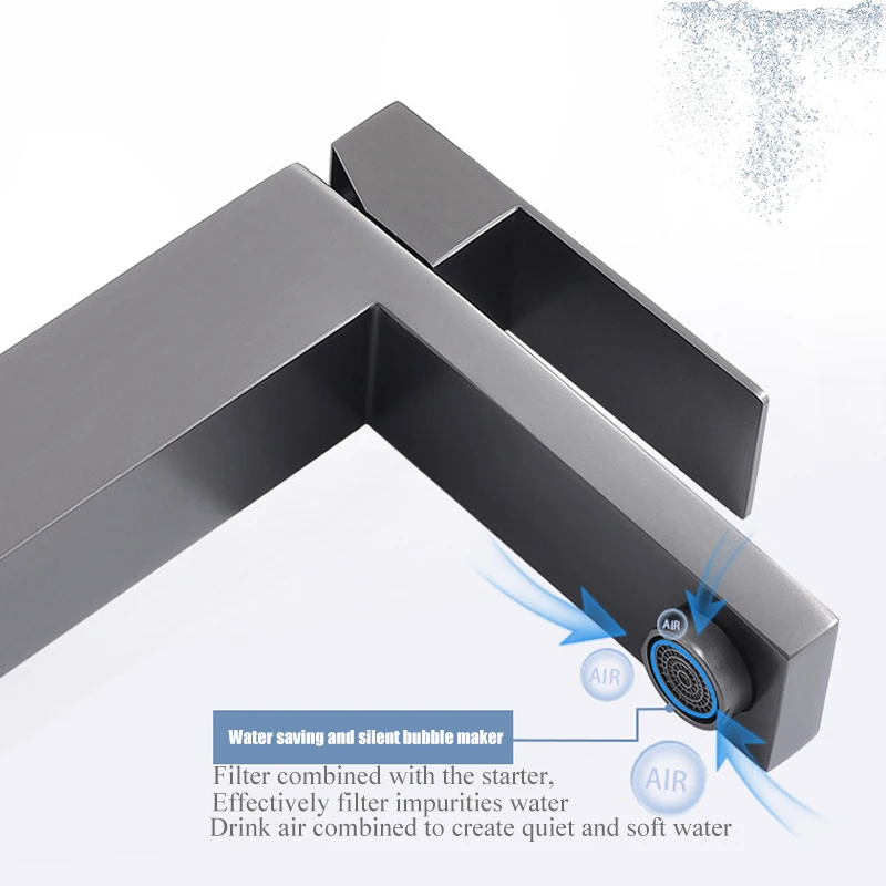 Lavatory Basin Mixer Faucets Bathroom Taps and Mixers High Quality Wash Basin Gold Water Tap