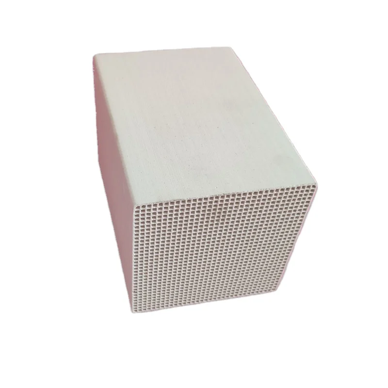 Industrial Cordierite / Mullite Honeycomb Ceramic Monolith Catalyst Support