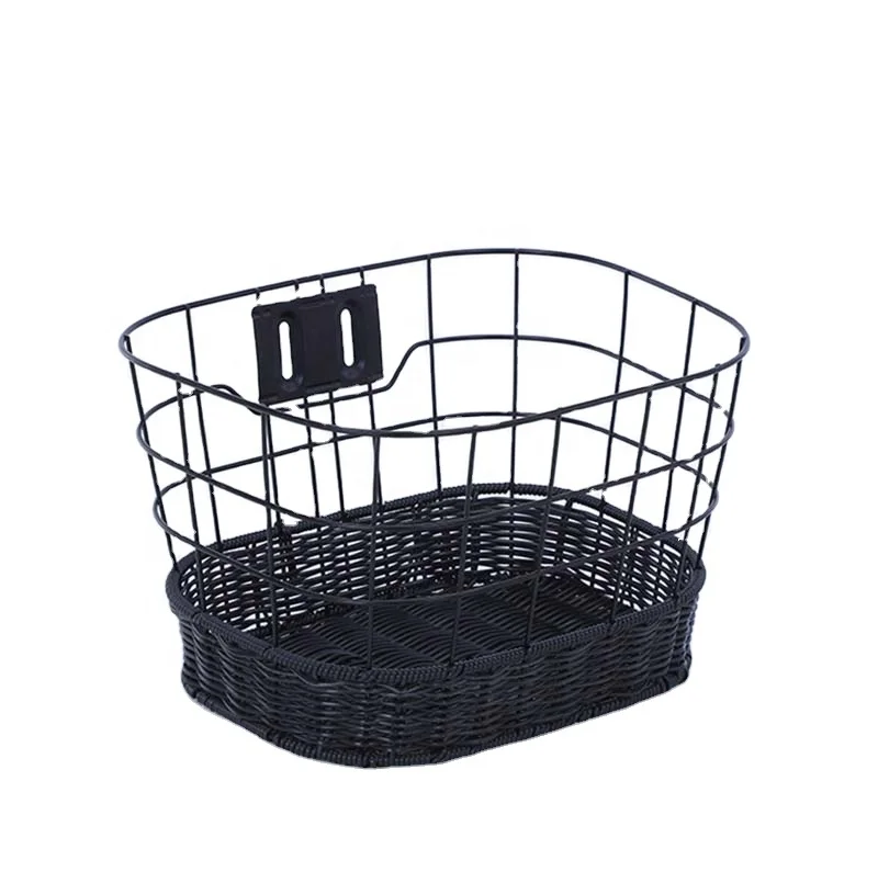 High Quality Name Manufactured Chinese Stainless Steel Bicycle Basket with Quick Release Feature