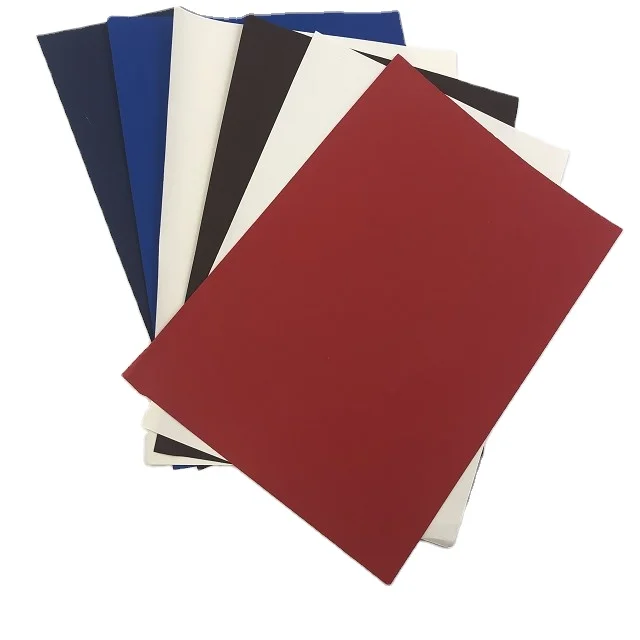 Competitive Price Custom Gift Wrapping Paper Roll Black Soft Touch Cardstock for Wine Box