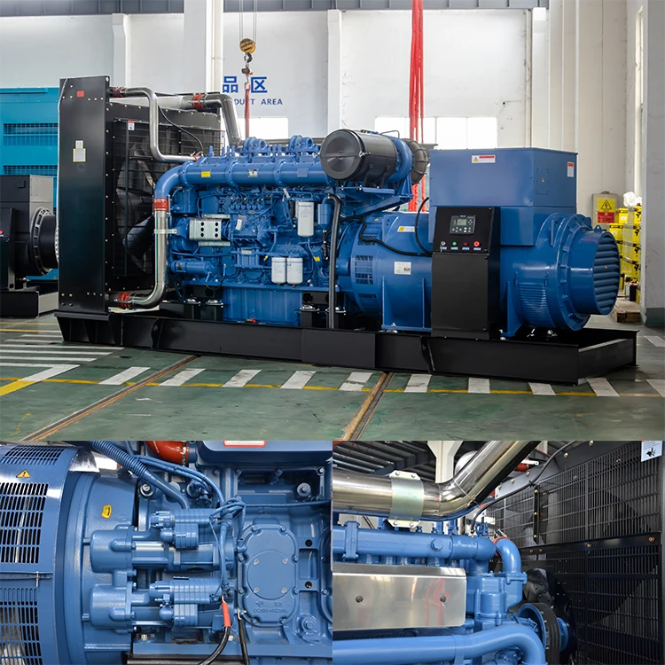 CE ISO Certificate yuchai YC6C1660-D31 genset silent 1250kva diesel generator set 1000kw