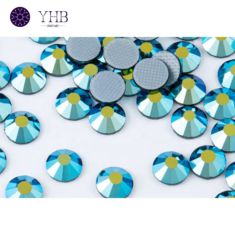 Loose Yhb Flat Back Crystal Flat Back Gemstones Bulk Flatback Crystal Bulk Glass Rhinestones for Sale