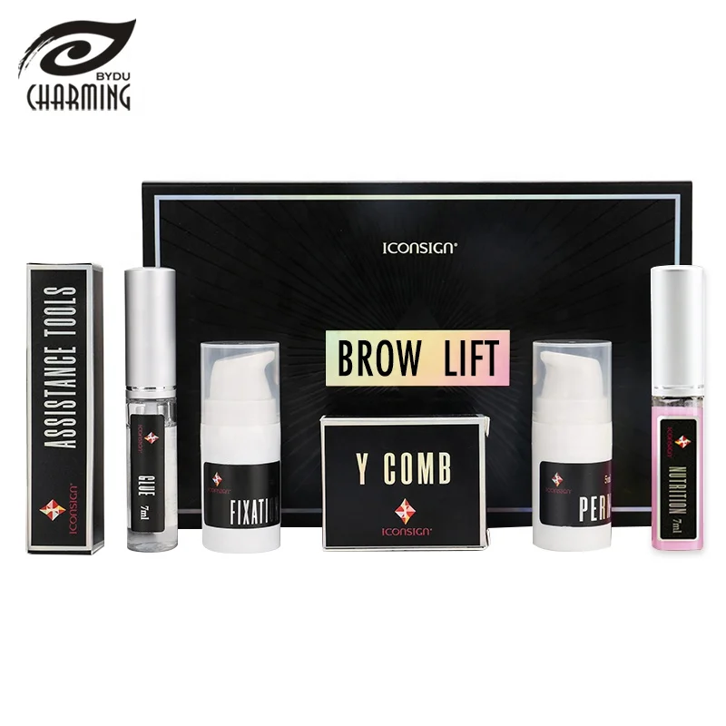 China wholesale brow lamination kit professional for fuller and messy eyebrow lift