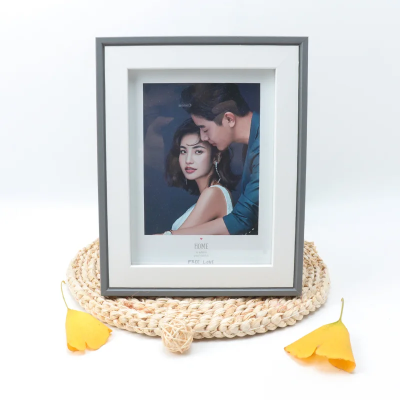 Cheap 6 7 8 10 16 inch A4  Wall mount MDF photo picture frame