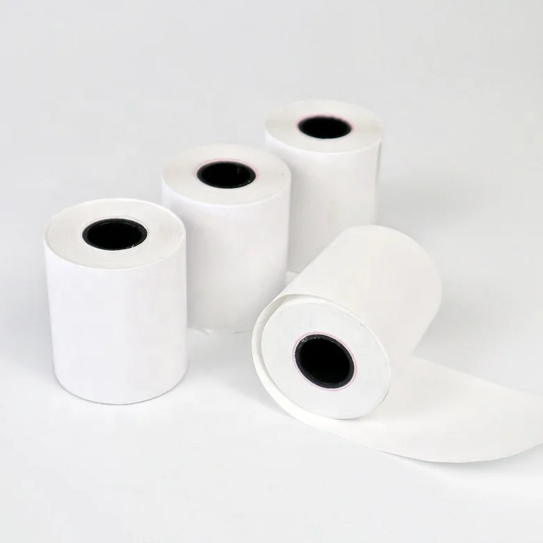 Cheap customized pos atm banknotes 80 x 80 thermal paper rolls