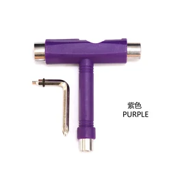 Wholesale Cheap T Shape Custom Multifunction Skateboard Tools