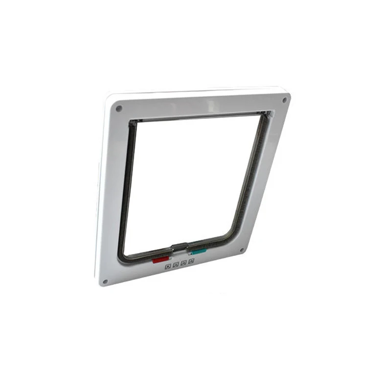 Pet Cat Puppy Lock Microchip Safe Interior Gate Dog Flap Door