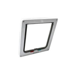 Pet Cat Puppy Lock Microchip Safe Interior Gate Dog Flap Door