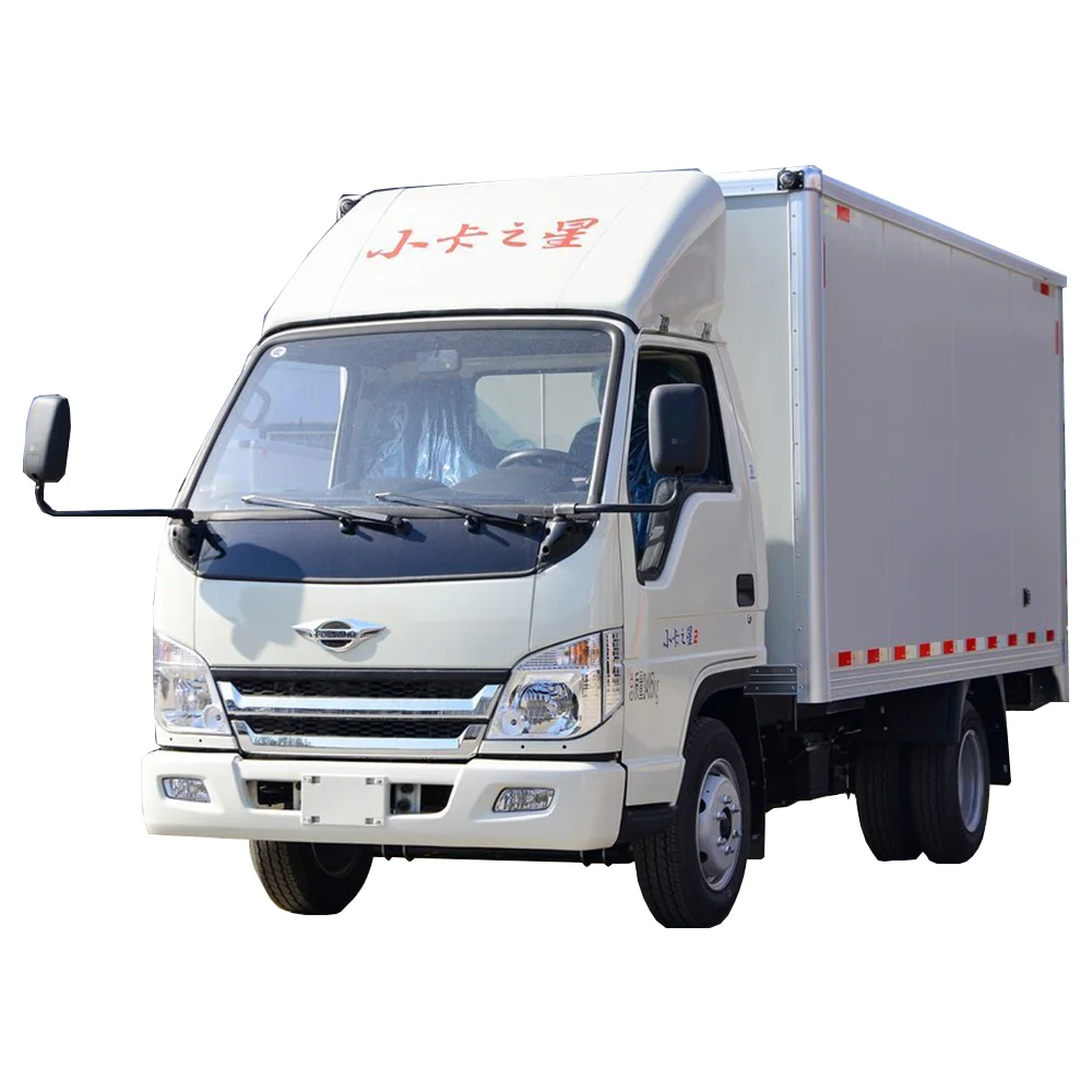Faw Light-Weight 4*2 Refrigerated Van Body Cold Chain Fruit Vegetable Transport Cooling Box Truck New Car Features L-and Cruiser