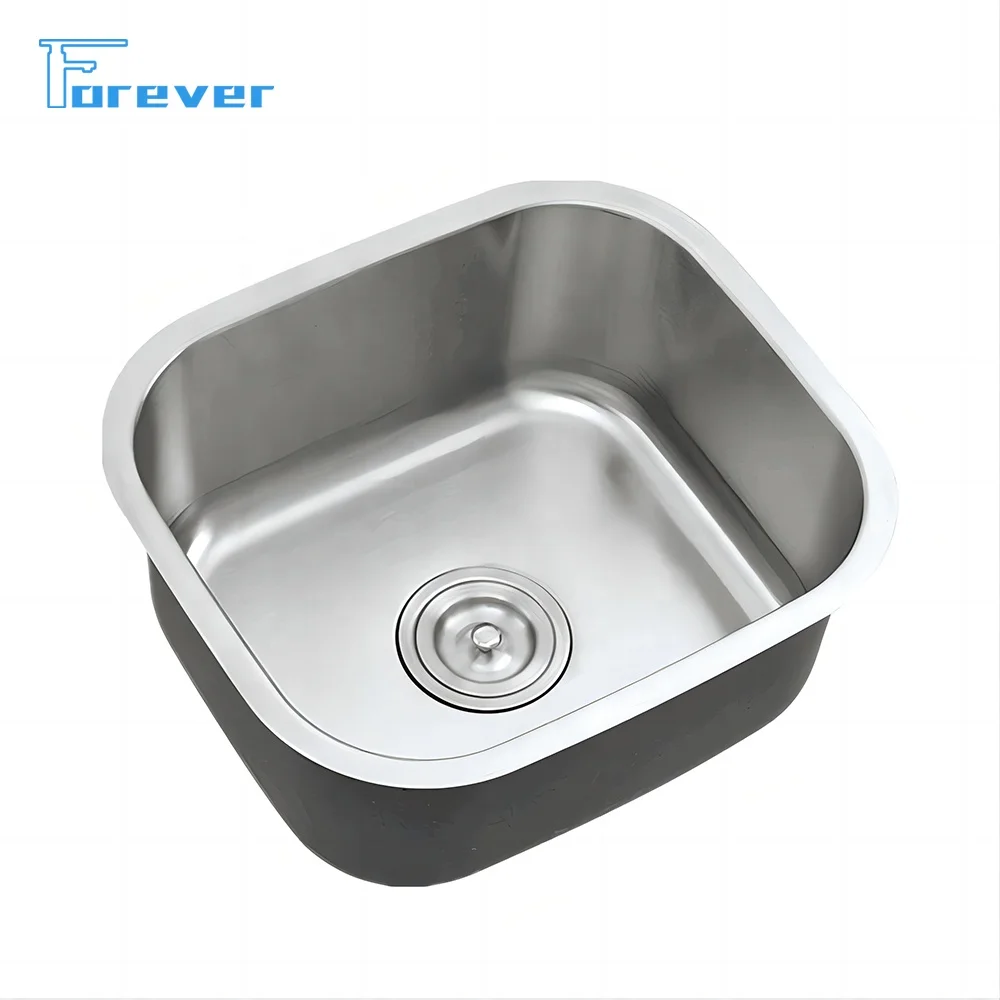 Низкая цена SUS201/304 42*37 см 42*36 см 38*32 см 50*40 см кухонная раковина одна миска умывальник для овощей
