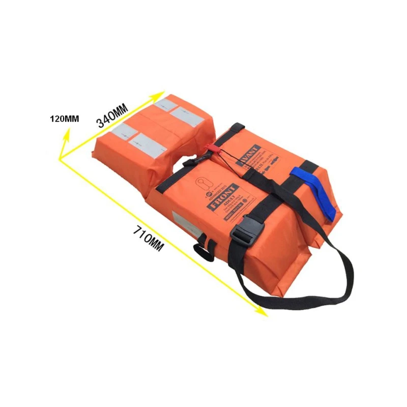 Сертификат высокого качества Solas морской спасательный жилет Рабочий 150N gilet de sauvetage pour bateau