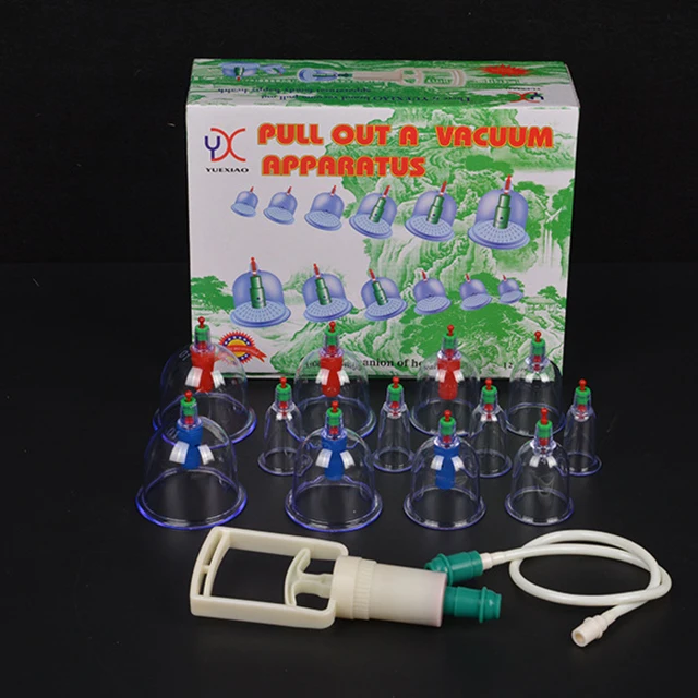 chinese wholesale body poor health facial cupping vacuum massage cupping therapy suction hijama cups