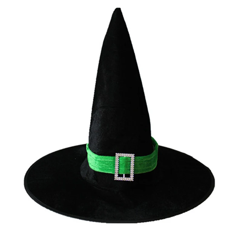 Wholesale Supply Wizard Witch Pointed Fez Party Cosplay Hat For Halloween Decoration Party