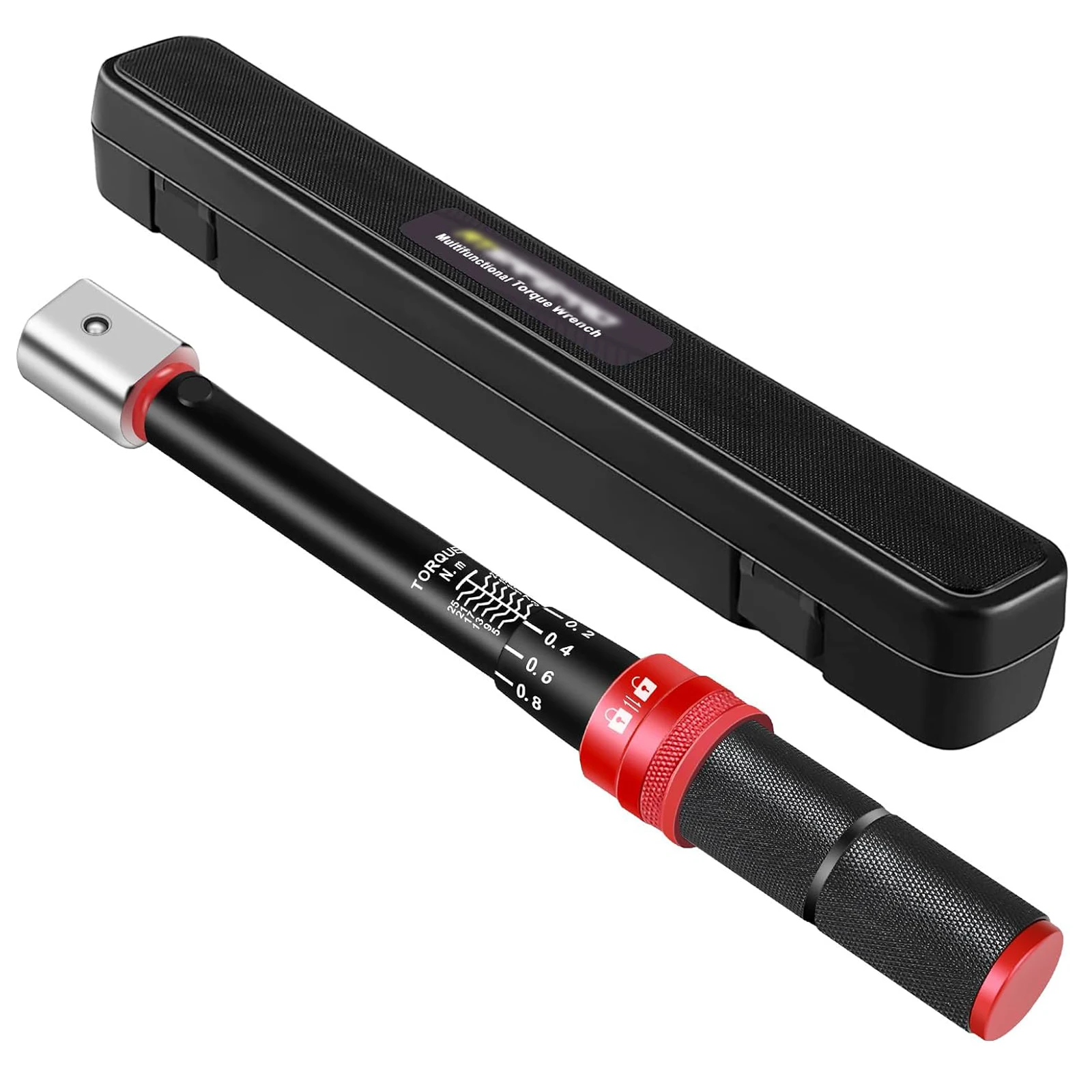 Adjustable Torque Wrench 5-60 Nm Open End Torque Wrench, Replaceable Torque Wrench for  Bicycle, Motorcycle and Car Maintenance