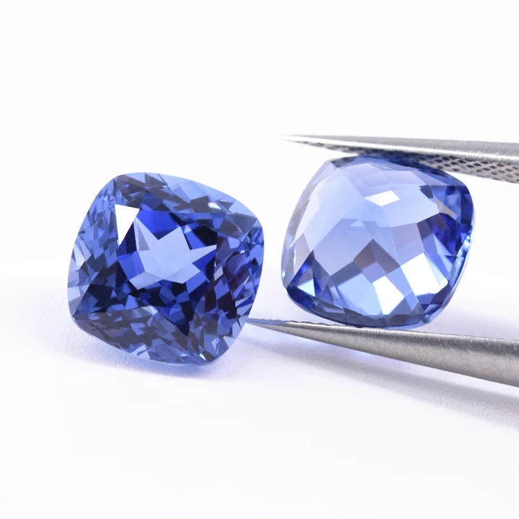 GRC Certificate High Quality Carat Gemstones Lab Grown Sapphire Corundum Lab Created Gemstone Loose Gemstone