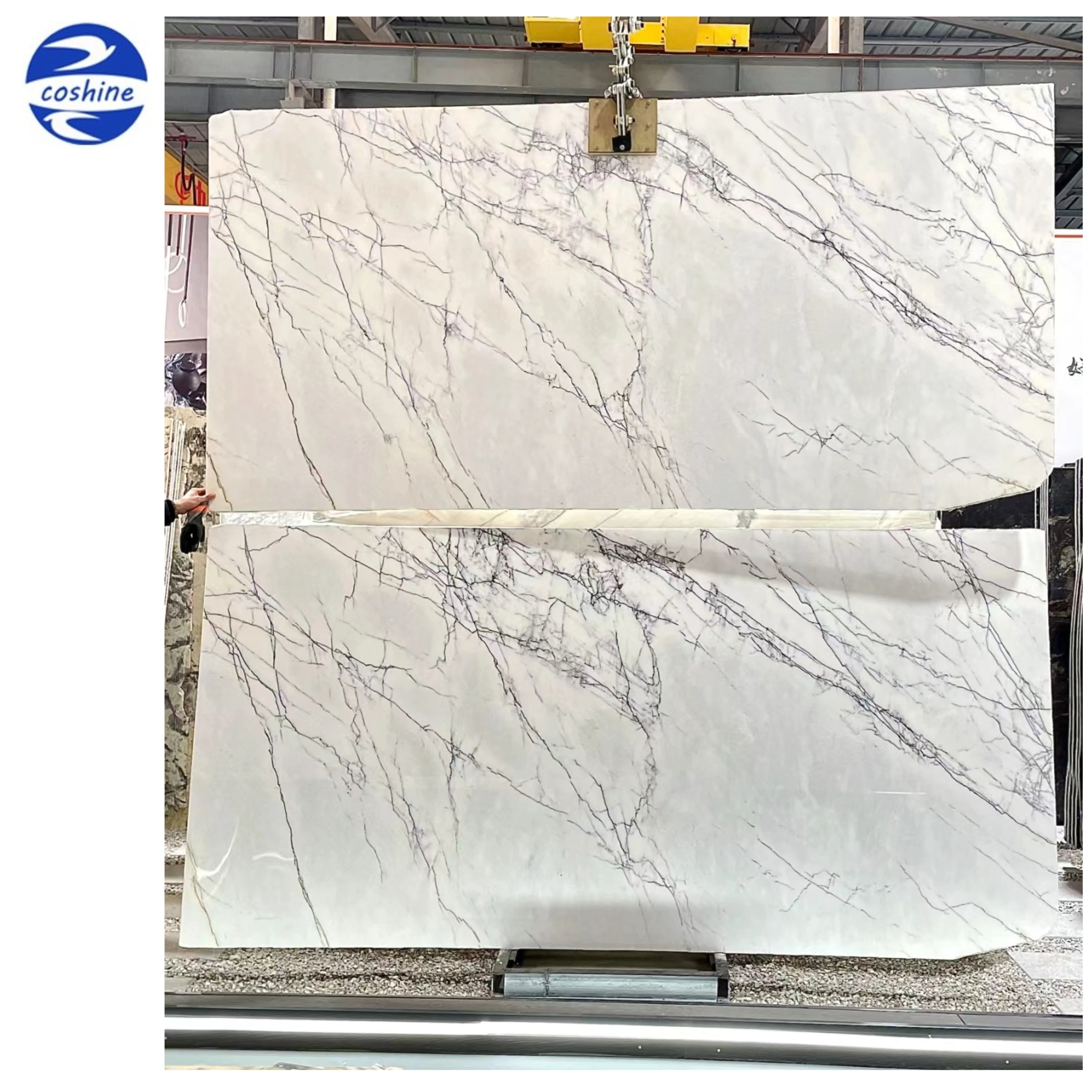 Premium Quality Cut To Size Interior Decoration Material Natural Milas Lilac Marble Floor Tiles