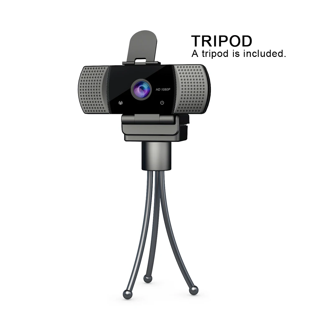 2020 NEW 1080P Full HD Webcam with Microphone USB web camera for computer