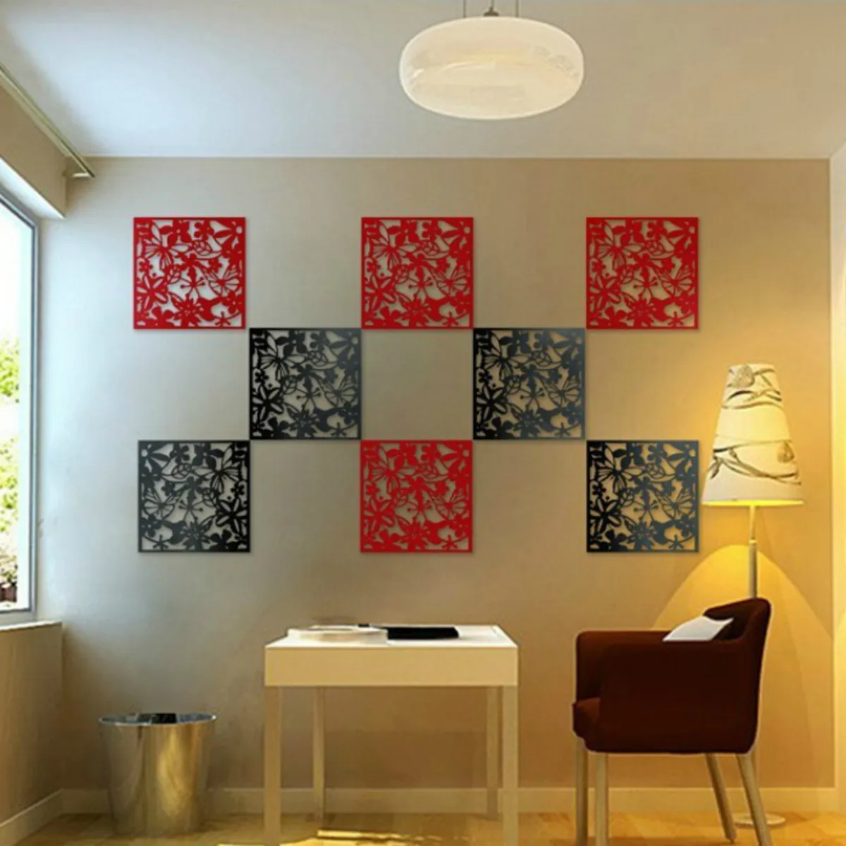 Hot Sale PP Combinable Hanging Screen For Painting Tile/Wall/Furniture For Home Decoration