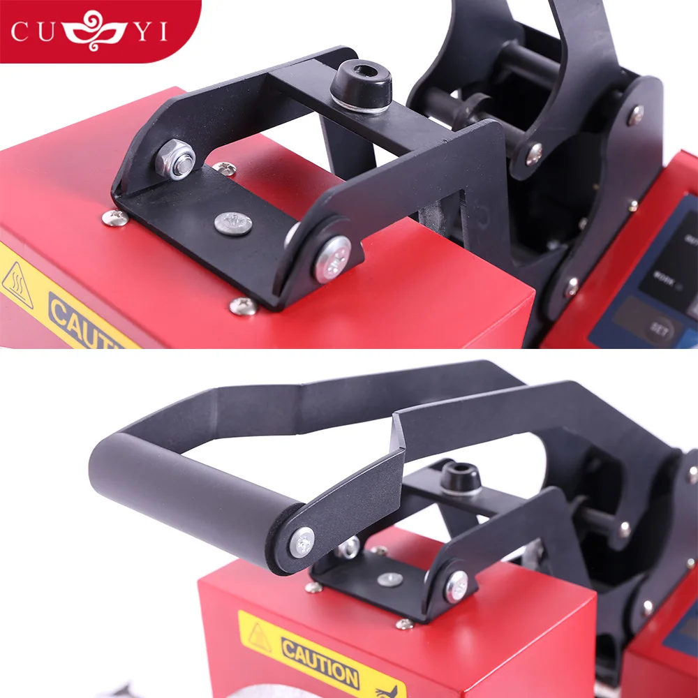 CUYI Manufacturing cap printing machine Cap Heat Press Machine Wholesale Can be Grouped two in one