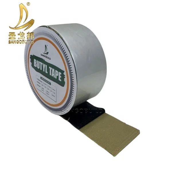 Hot Sales Construction Materials Waterproof Membrane Roof Repair Tape Aluminum Foil Butyl Tape