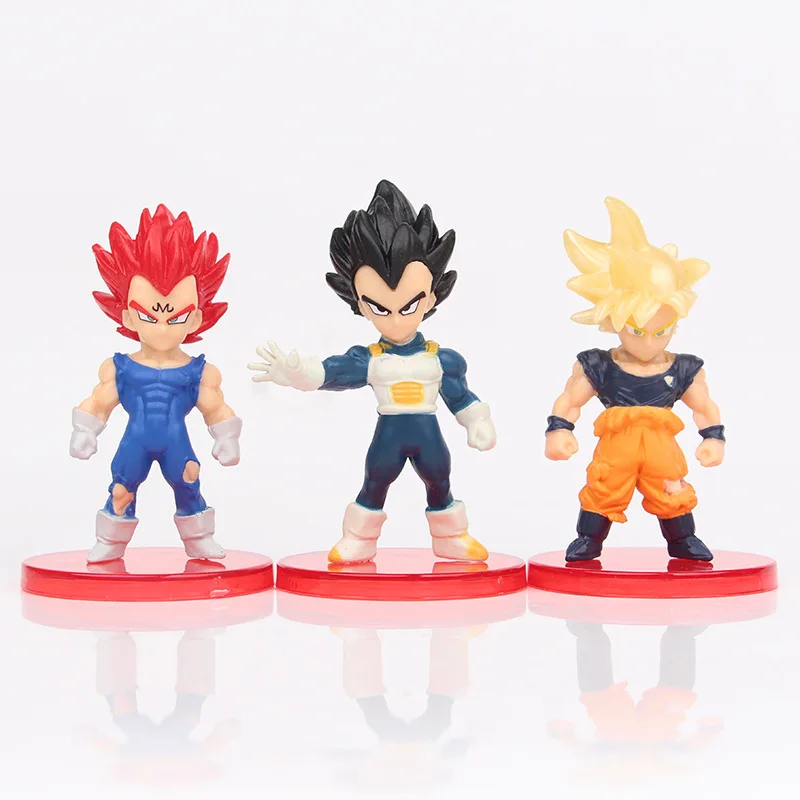 Оптовая продажа 21 шт. dragon-ball Z фигурки героев Комплект Игрушка «Dragonball» шарики набор