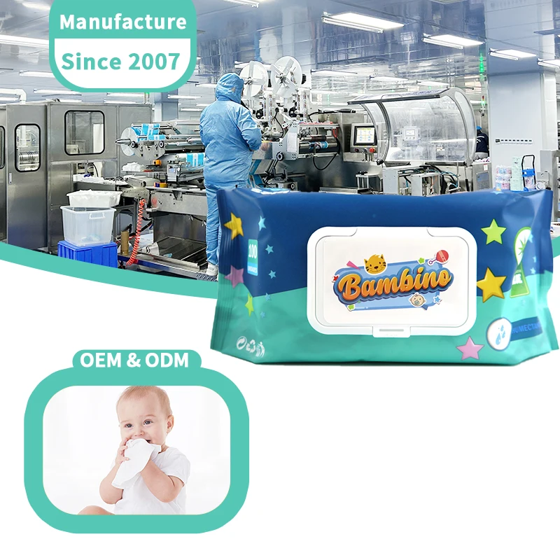 Влажные салфетки, гипоаллергенные детские салфетки