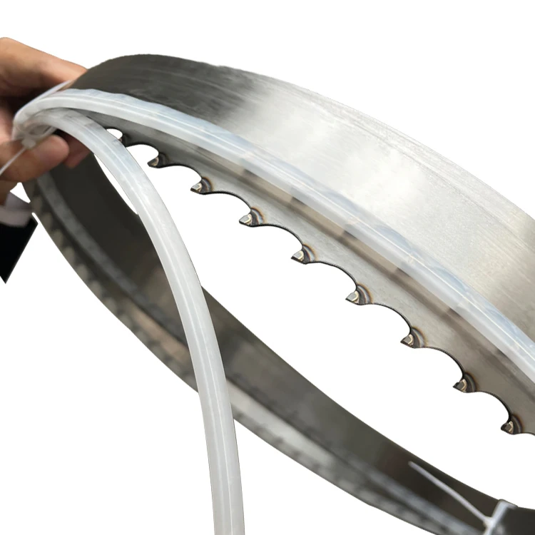 22mm teeth pitch Tungsten Carbide Tipped Sawmill Disc Band Saw Blades for hard Wood Cutting