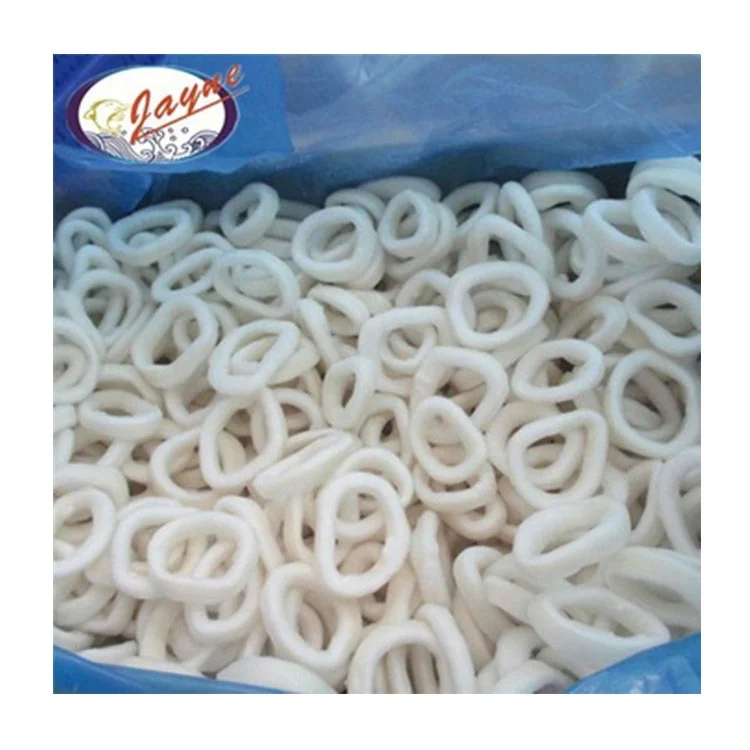 Top Quality Frozen Squid Calamari Ring Frozen Illex Squid Ring Calamari Squid Rings