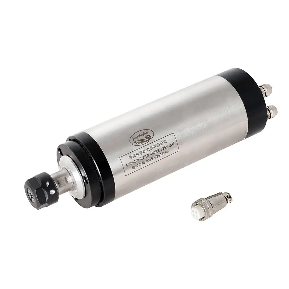 high speed spindle motor 2.2KW spindle motor water cooled Engraving Milling Woodworking Motor
