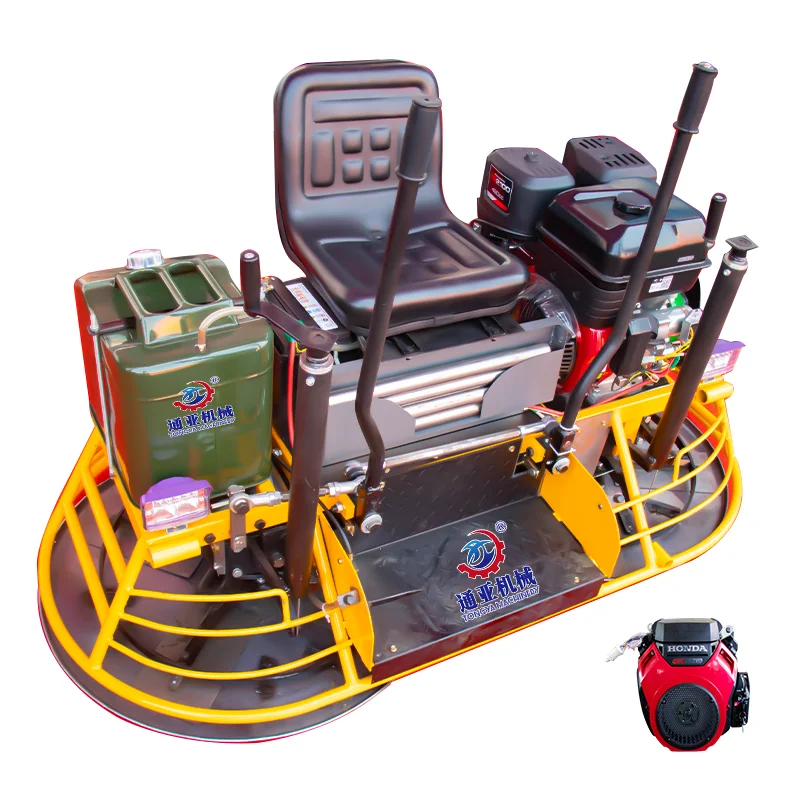 TY-DMR1000 New Road Construction Machinery Ride- on Concrete Double Finishing Power Trowel