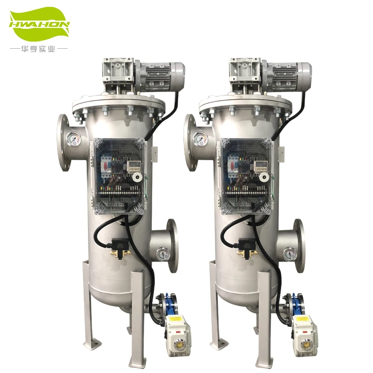 Automatic self cleaning filter backwashing filter strainer