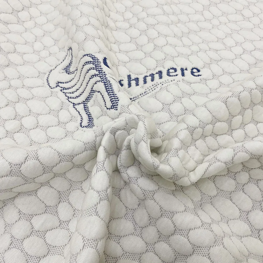 Super Soft Good Quality Home Textile Knitted Mattress Ticking Fabric Cashmere Fabric For Mattress