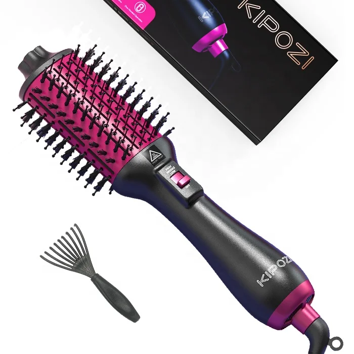 KIPOZI KP 033  Professional Electric Hair Hot Air Brush Comb Dryer Styler Blow Blower Volumizer for Women at Home