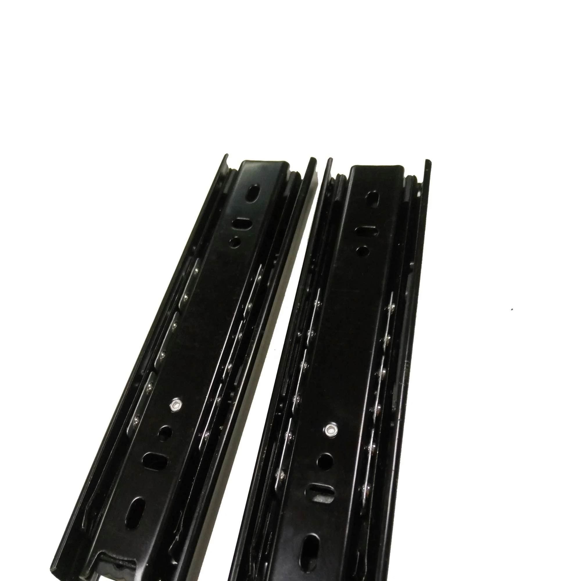 6 inch drawer runners push open slides 3 fold linear guide rail slide channel