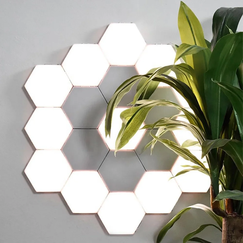 Hot Selling Modern Led Night Lights Quantum Lamp Modular Touch, New Design Quantum Hexagon Lights