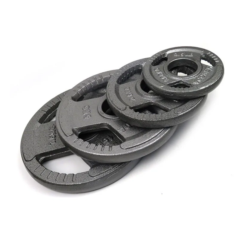 Weight Plates for Standard Barbell Solid Cast Iron Barbell Weights for Strength Training Weightlifting