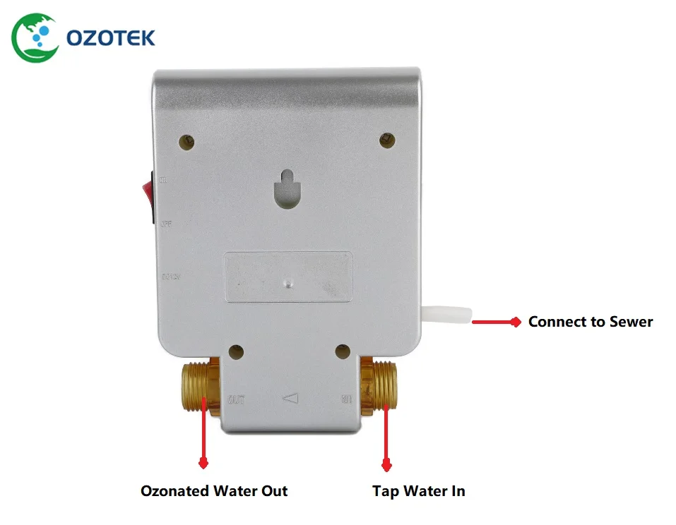 
OZOTEK ozono generator TWO003-12 12V 0.2-1.0 PPM for RO water/faucet/drinking water 
