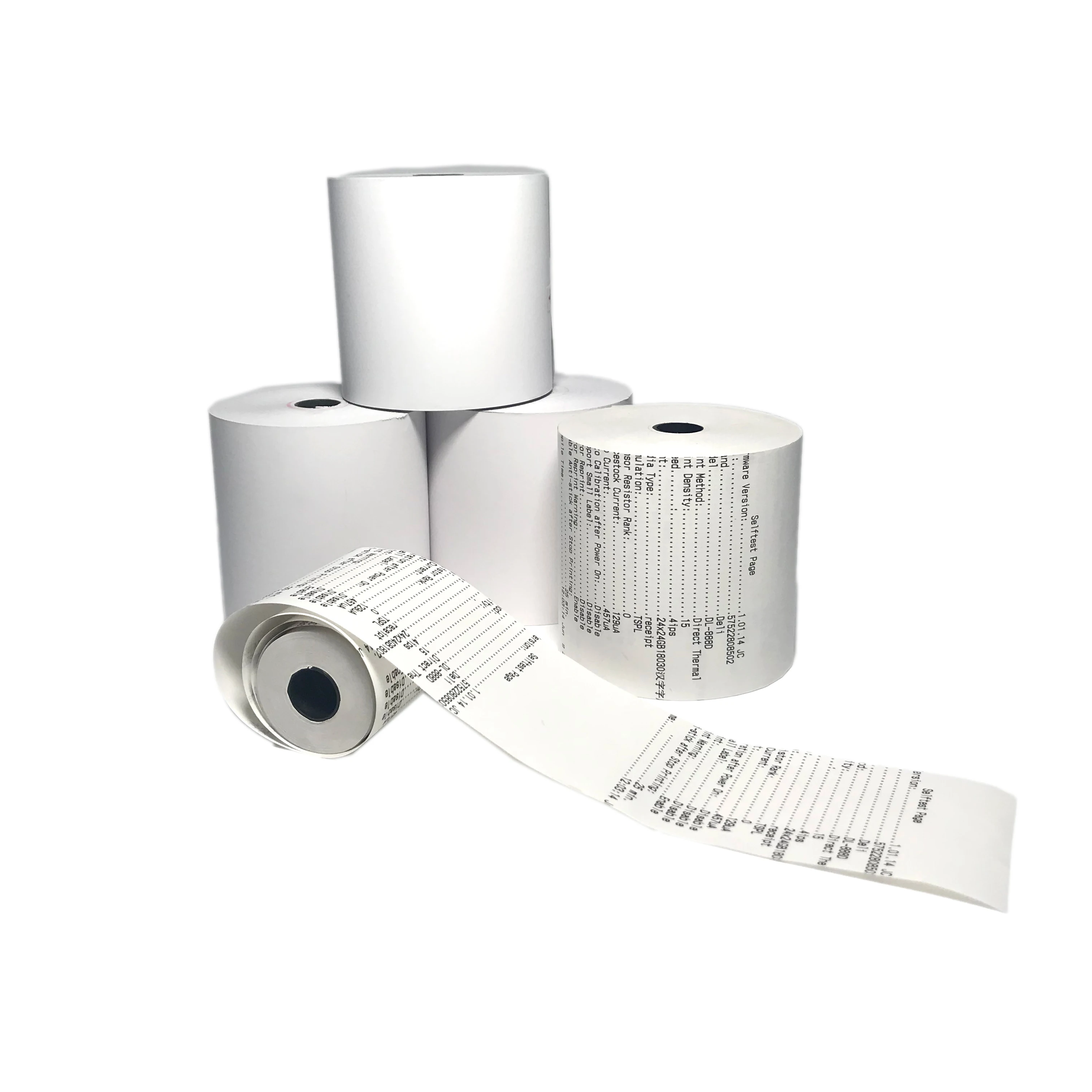 
Ticket Paper China Thermal Cash Register Printing Factory 80mm POS Printer ATM Printer OEM 57mm Thermal Paper Roll 1000 Rolls 
