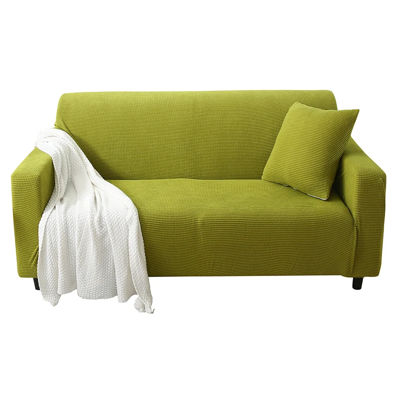 Wholesale High Quality Polyester Spandex High Stretch Washable Soft Reusable Magic Sofa Cover Sofa Seat Cover With Cushion Cover