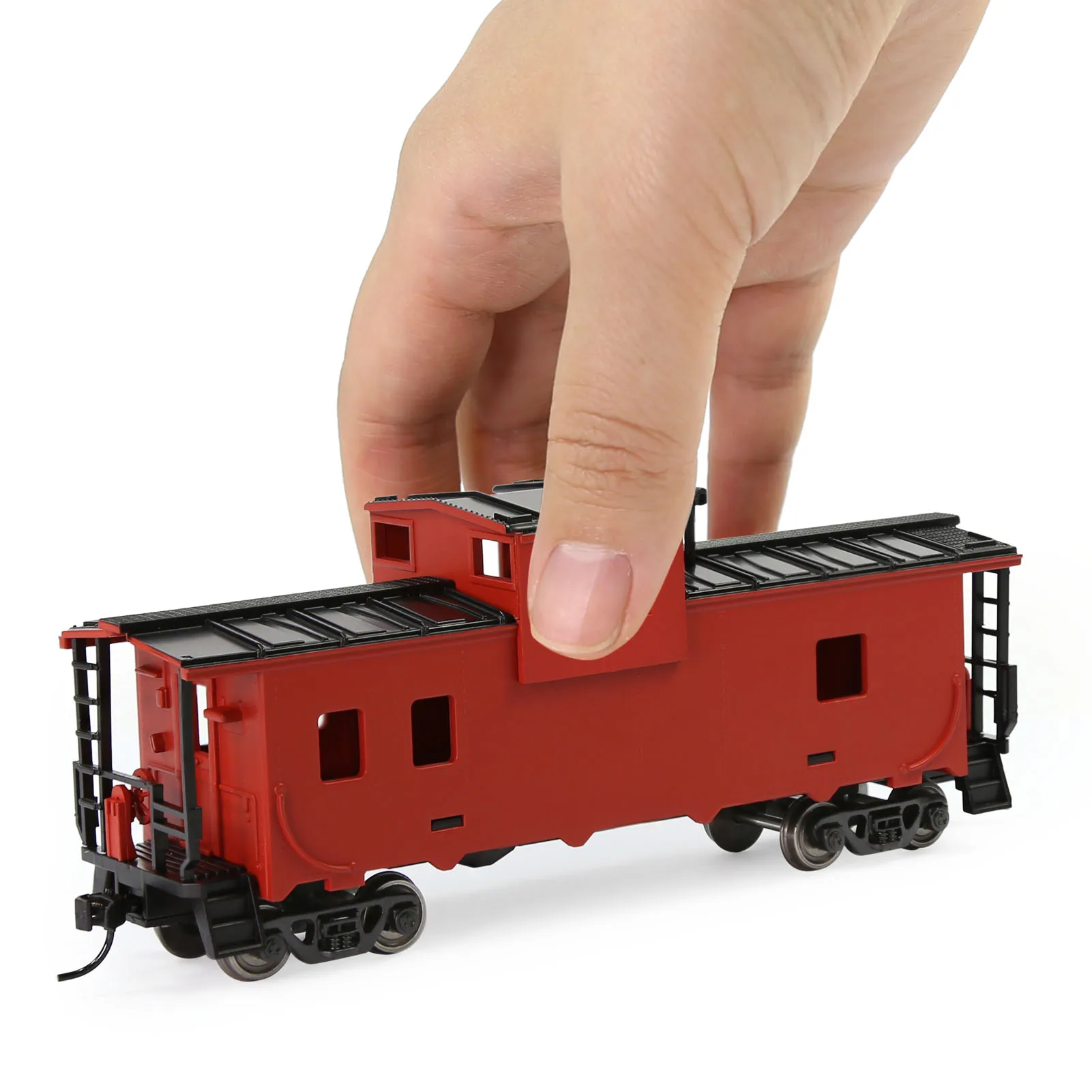 C8763 1 шт. HO Scale 1:87 хорошо раскрашенные небуквенные 36-дюймовые вагоны с широким обзором